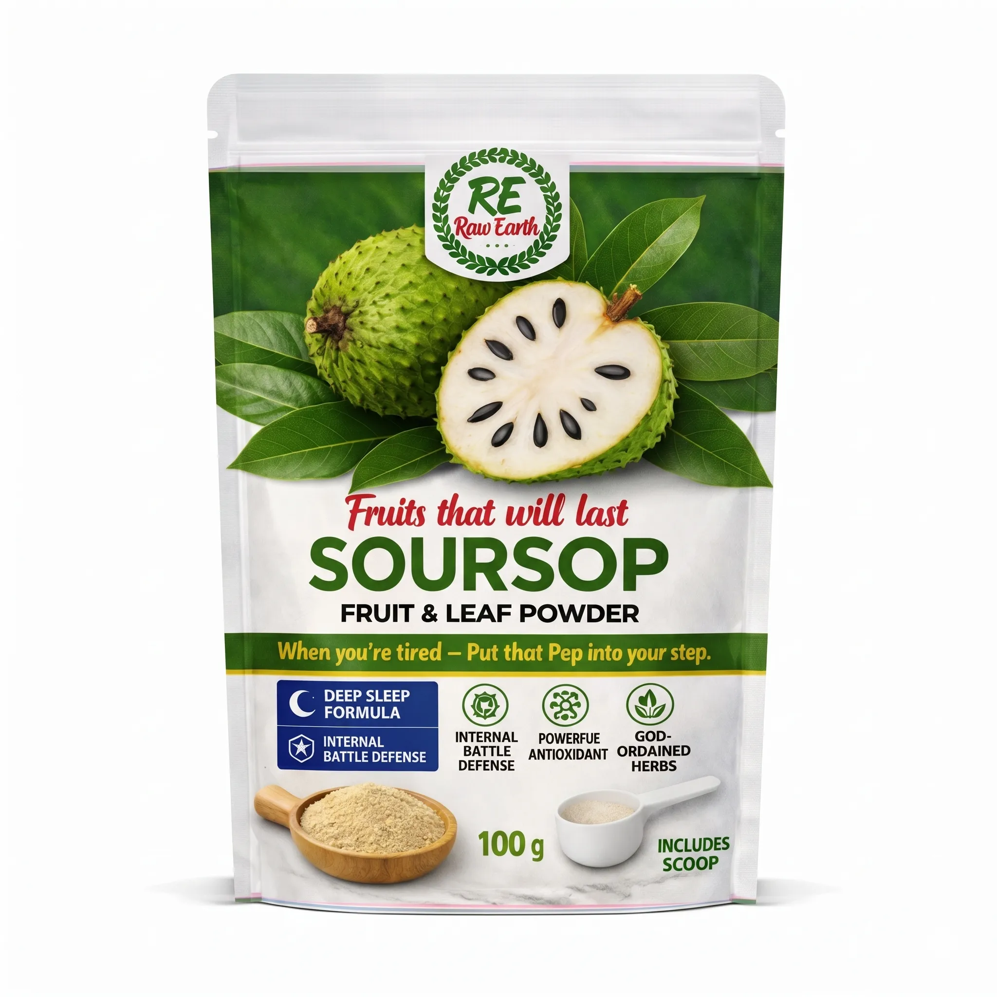 Soursop Fruit & Leaf Powder
