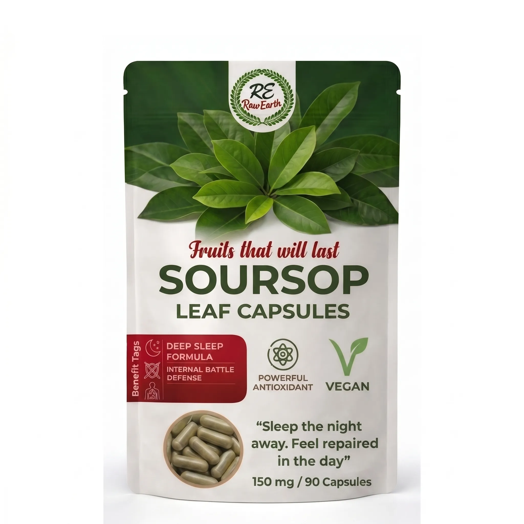 Soursop Leaf Capsules (90)